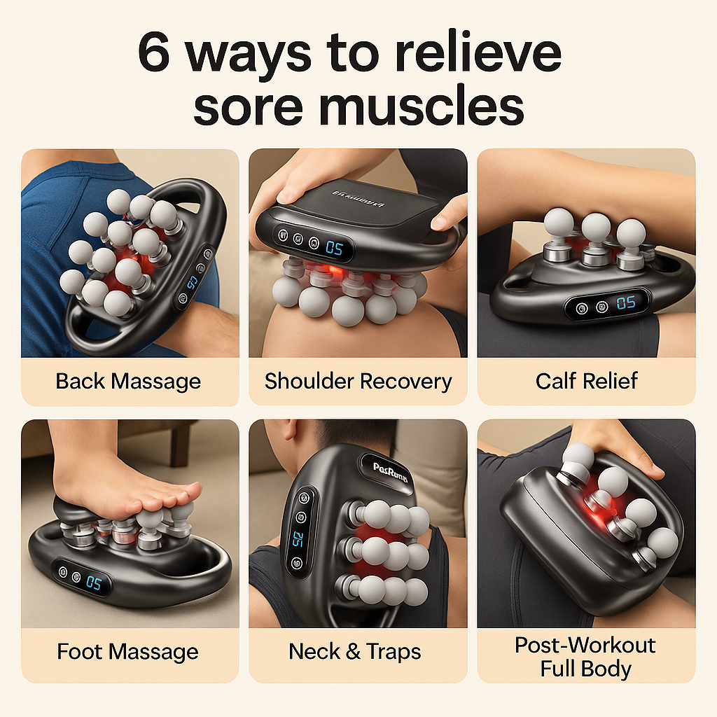 VibeForce 16 Head Red Light Deep Tissue Massager