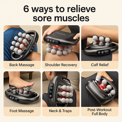 VibeForce 16 Head Red Light Deep Tissue Massager